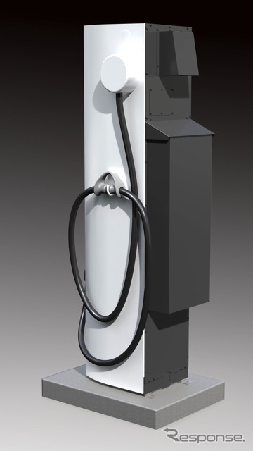 日産の新型急速充電器、標準仕様