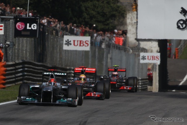 シューマッハ vs ハミルトン(F1イタリアGP)
