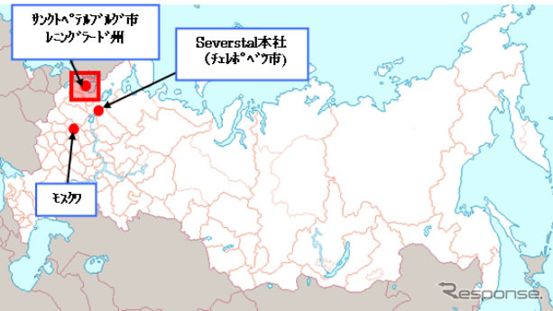 三井物産 鋼材加工センター設立予定地