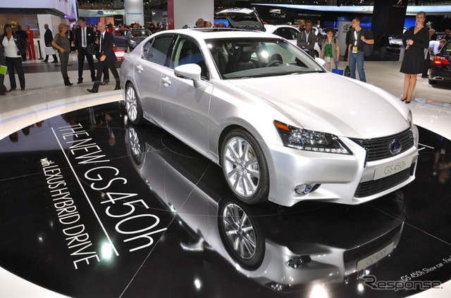 レクサス GS450h 新型(フランクフルトモーターショー11)