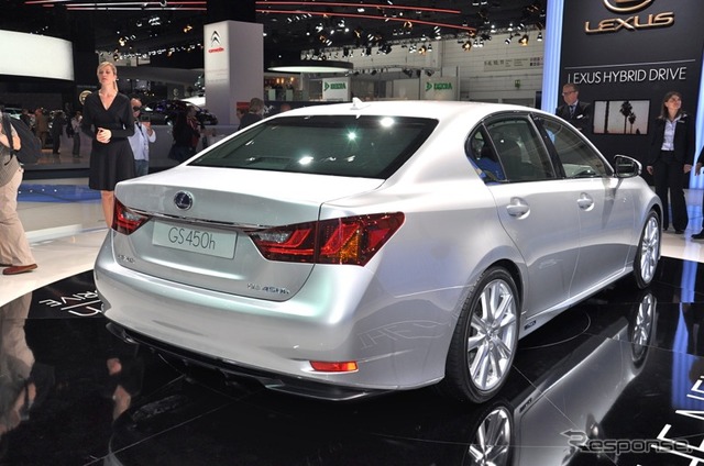 レクサス GS450h 新型(フランクフルトモーターショー11)