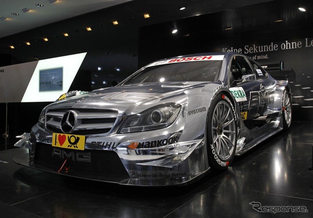 メルセデスベンツ、新CクラスクーペDTMを発表(2) | autosport web