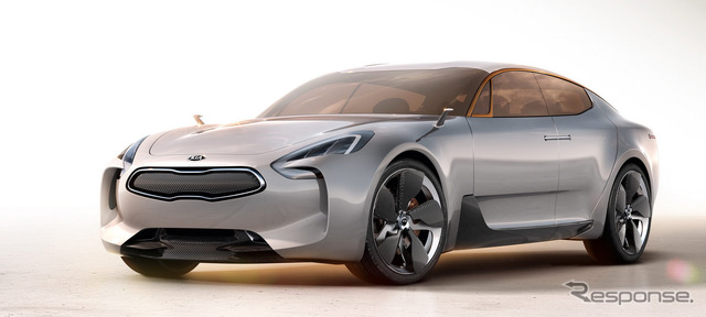 韓国キアモーターズのFRスポーツセダンコンセプトカー、GT(フランクフルトモーターショー11)
