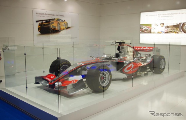 曙ブレーキ、フランクフルトモーターショー11ではマクラーレンF1を展示。
