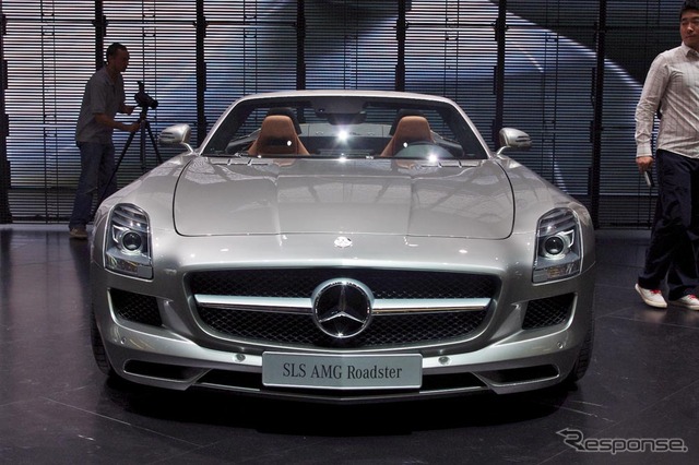 メルセデスベンツSLS AMGロードスター(フランクフルトモーターショー11)