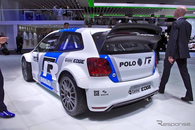 【フランクフルトモーターショー11】VW ポロR WRC 詳細画像…2013年参戦