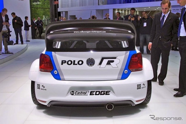 【フランクフルトモーターショー11】VW ポロR WRC 詳細画像…2013年参戦