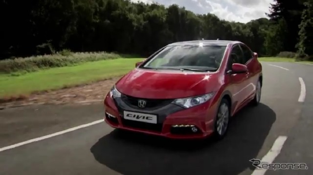 欧州向けの新型ホンダ シビック