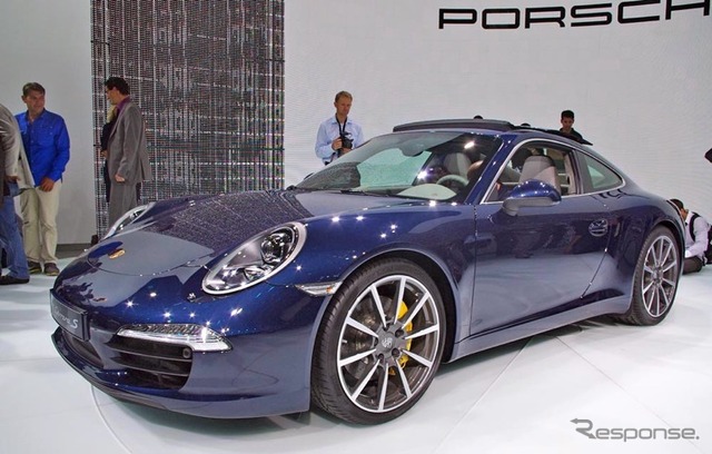 ポルシェ 911 新型(フランクフルトモーターショー11)