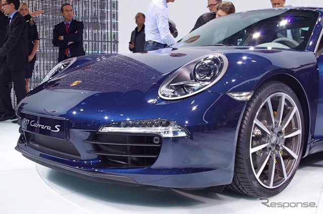 ポルシェ 911 新型(フランクフルトモーターショー11)