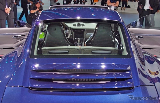 ポルシェ 911 新型(フランクフルトモーターショー11)