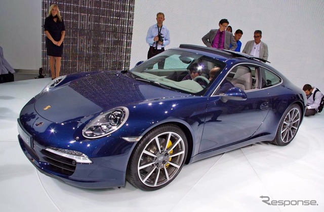 ポルシェ 911 新型(フランクフルトモーターショー11)