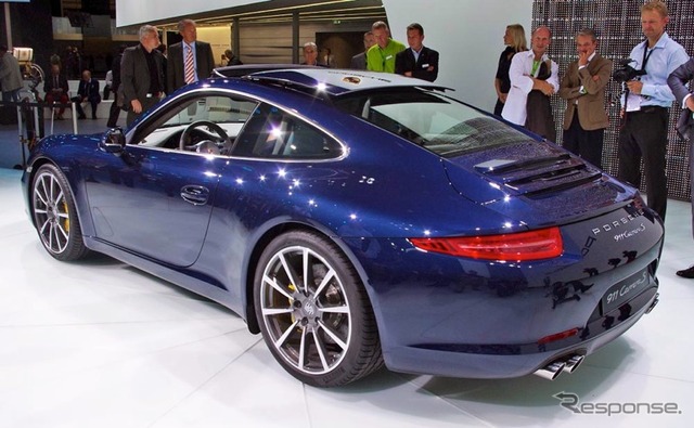 ポルシェ 911 新型(フランクフルトモーターショー11)