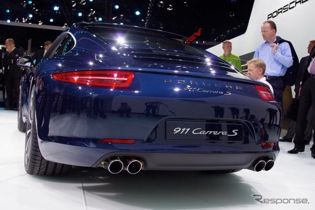 ポルシェ 911 新型(フランクフルトモーターショー11)