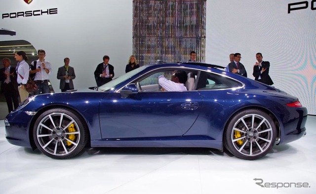 ポルシェ 911 新型(フランクフルトモーターショー11)