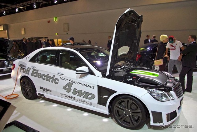 BRABUS ハイパフォーマンス4WDフルエレクトリック(フランクフルトモーターショー11)