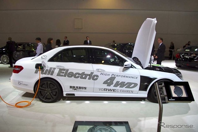 BRABUS ハイパフォーマンス4WDフルエレクトリック(フランクフルトモーターショー11)