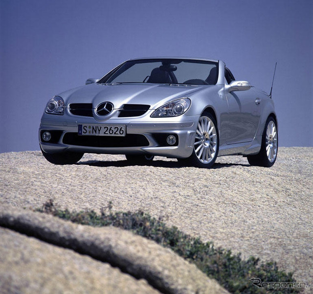 【ジュネーブモーターショー'04出品車】新型メルセデスベンツ『SLK』受注状況