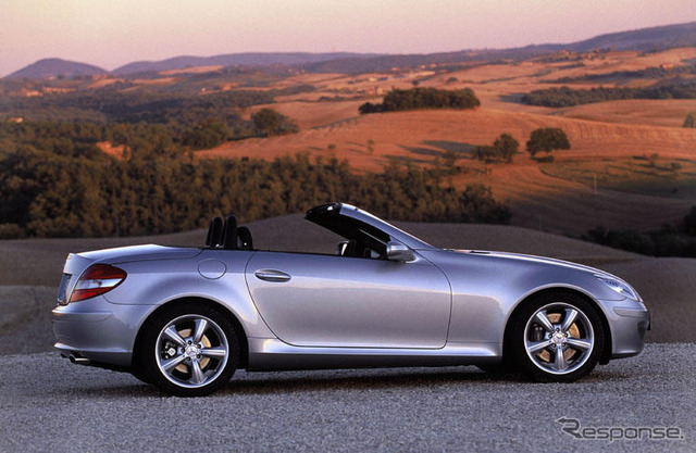 【ジュネーブモーターショー'04出品車】新型メルセデスベンツ『SLK』受注状況