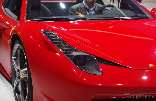 【フランクフルトモーターショー11】フェラーリ 458スパイダー 詳細画像…自信あり