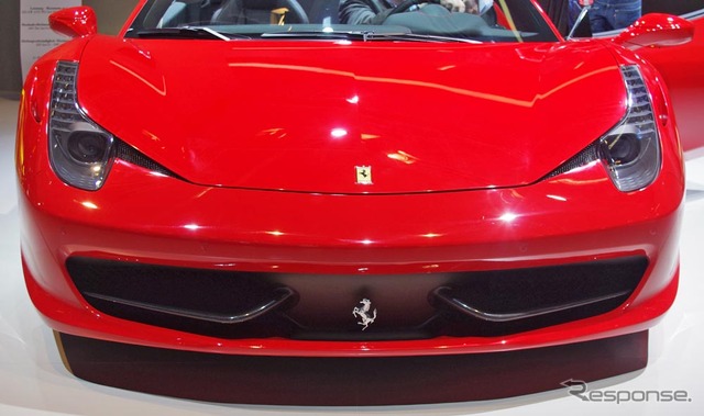【フランクフルトモーターショー11】フェラーリ 458スパイダー 詳細画像…自信あり