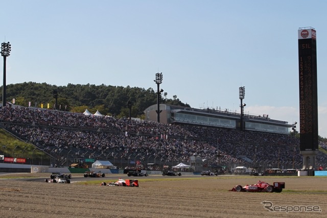 【INDYCAR インディジャパン】決勝…ディクソンがポールtoウィンを飾る