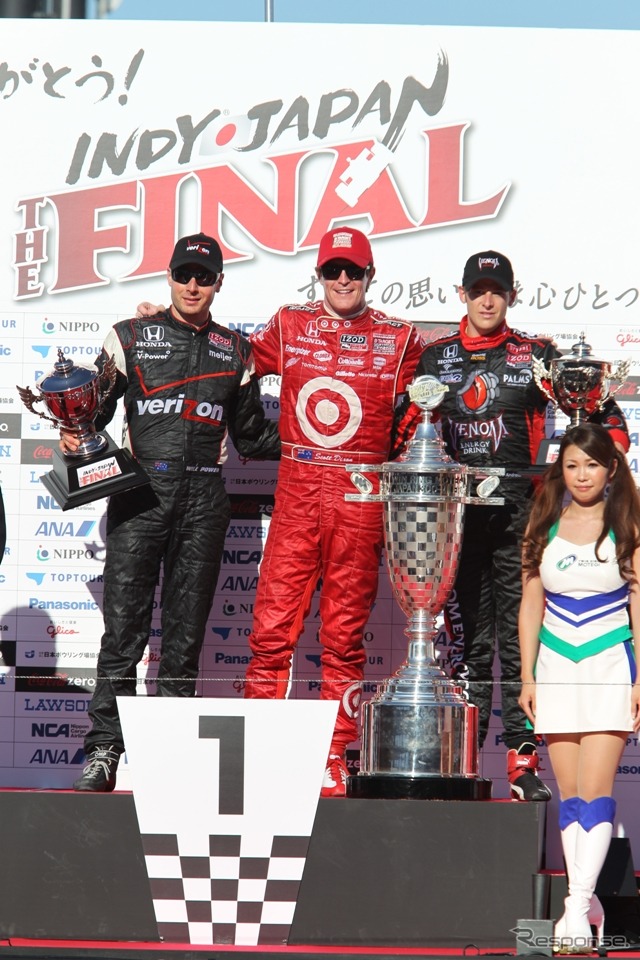 【INDYCAR インディジャパン】決勝…ディクソンがポールtoウィンを飾る