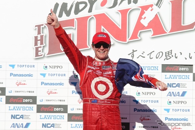 【INDYCAR インディジャパン】決勝…ディクソンがポールtoウィンを飾る