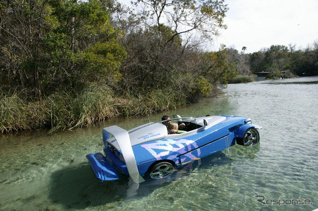 【ジュネーブモーターショー'04出品車】リンスピード『スプラッシュ』…水陸両用以上