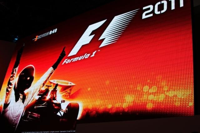 【TGS 2011】伝説のF1ドライバー、鈴木亜久里も登場・・・『F1 2011』ステージ