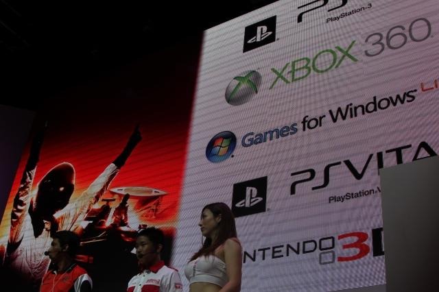 【TGS 2011】伝説のF1ドライバー、鈴木亜久里も登場・・・『F1 2011』ステージ 　