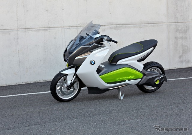 BMWの電動スクーター、コンセプトe(フランクフルトモーターショー11)