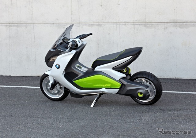 BMWの電動スクーター、コンセプトe(フランクフルトモーターショー11)