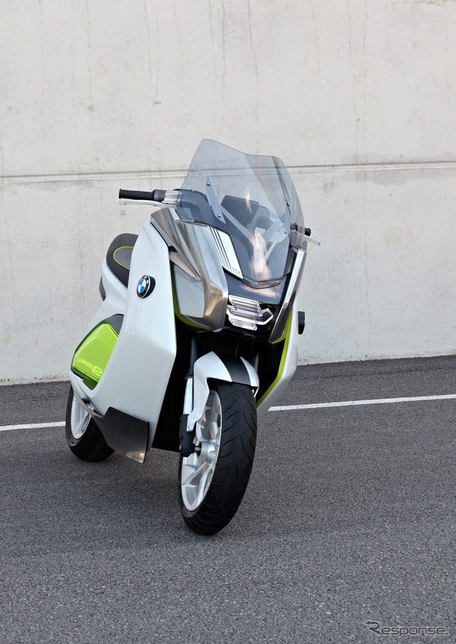 BMWの電動スクーター、コンセプトe(フランクフルトモーターショー11)