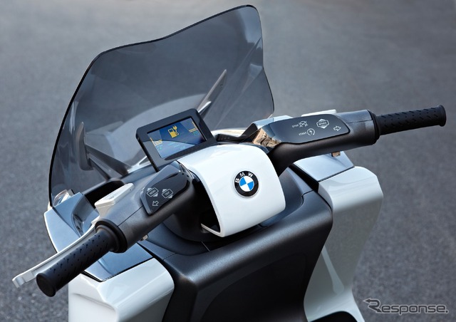 BMWの電動スクーター、コンセプトe(フランクフルトモーターショー11)