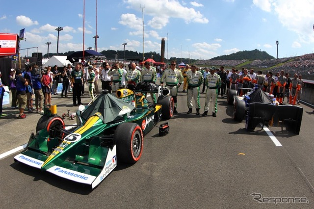【INDYCAR インディジャパン】佐藤と武藤、日本人ドライバーの活躍…写真蔵