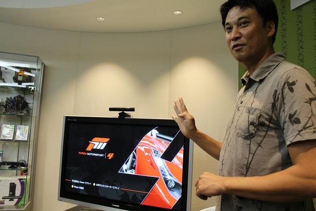 【TGS 2011】『Forza Motorsports 4』が示すカーマニアも満足のKinect対応モード