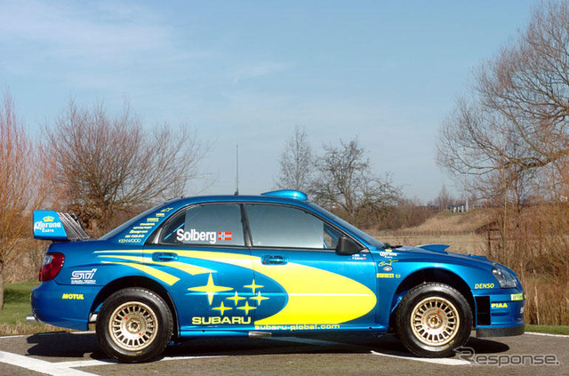 【スバルWRC】インプレッサWRC2004を発表