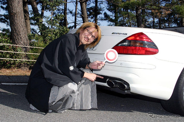 【'04 JAIA】MJブロンディ メルセデスベンツ『SL55 AMG』捨て身的キャラにシビれました。スバラシイ!!