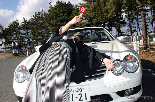 【'04 JAIA】MJブロンディ メルセデスベンツ『SL55 AMG』捨て身的キャラにシビれました。スバラシイ!!