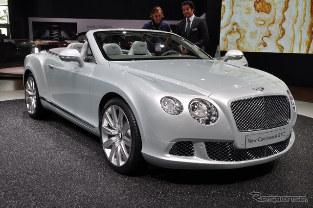 ベントレー コンチネンタル GTC(フランクフルトモーターショー11)
