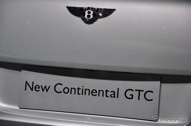 ベントレー コンチネンタル GTC（フランクフルトモーターショー11）