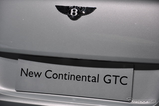ベントレー コンチネンタル GTC(フランクフルトモーターショー11)