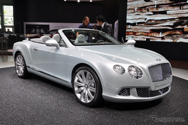 ベントレー コンチネンタル GTC(フランクフルトモーターショー11)