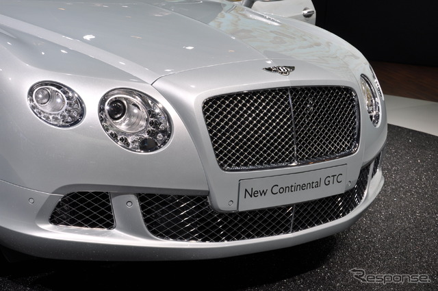 ベントレー コンチネンタル GTC（フランクフルトモーターショー11）