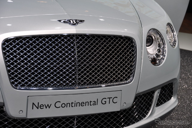 ベントレー コンチネンタル GTC(フランクフルトモーターショー11)