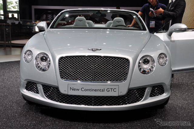 ベントレー コンチネンタル GTC(フランクフルトモーターショー11)