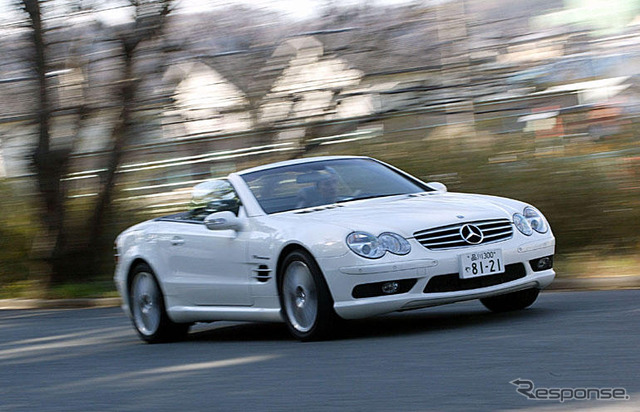 【'04 JAIA】小沢コージ　メルセデスベンツ『SL55 AMG』おカネ持ちのココロくすぐる、快感ロードスター