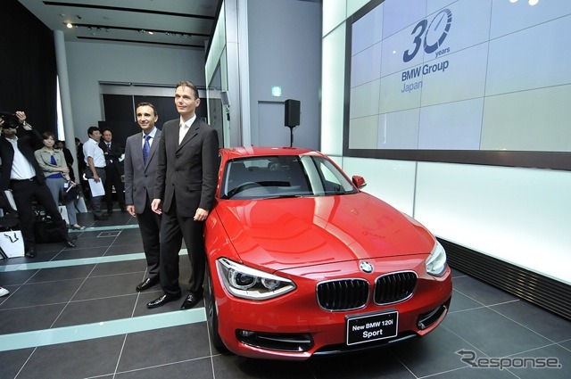 新型1シリーズをBMWジャパン30周年その日に日本発表。
