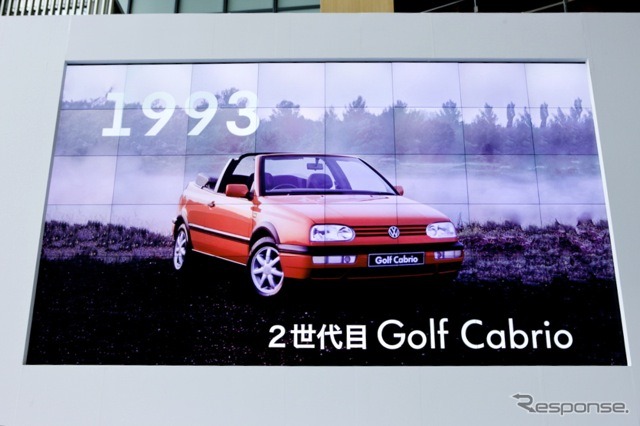 VWゴルフカブリオレ2代目(1993年〜)